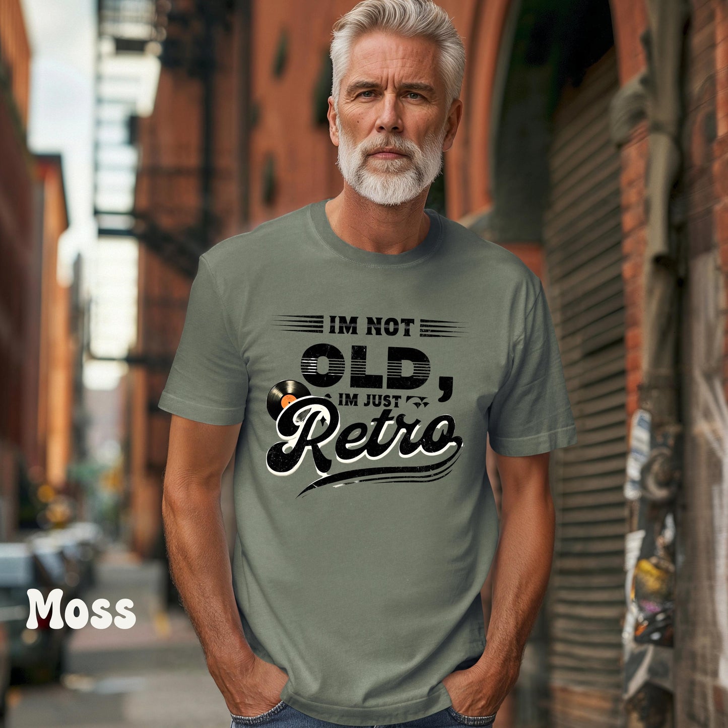 Nostalgic T-Shirt: Funny Vintage Humor Tee, Retro Tee, Birthday Gift, Retro Style, Old Person Shirt, Age Joke Tee,