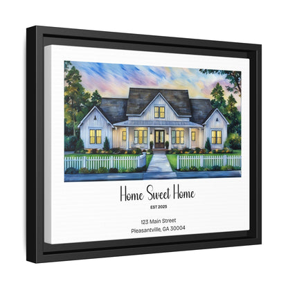 Home portrait, house painting, housewarming gift, our first home sign, home sweet home sign, watercolor home, house portrait, realtor gift