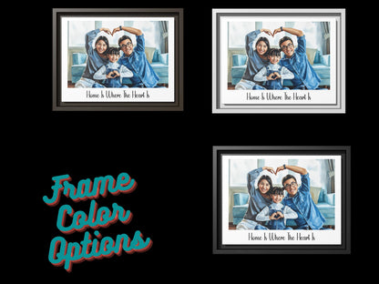 Canvas Wall Art, Photo To Painting, Mother's Day Gift, Watercolor Portrait, Personalized Photo Gift, Perfect Gift, Family Keepsake