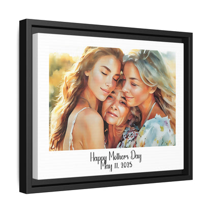 Canvas Wall Art, Photo To Painting, Mother's Day Gift, Watercolor Portrait, Personalized Photo Gift, Perfect Gift, Family Keepsake